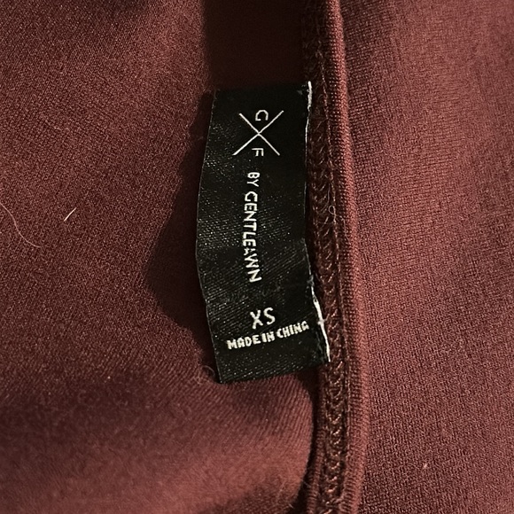 Gentle Fawn Maroon T Shirt size XS - Picture 5 of 5